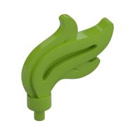 Lego Flame / Headwear Accessory Plume / Feather, Triple Point / Lime