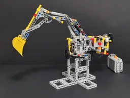 Automatic technic digger arm