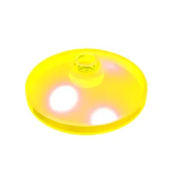 Dish 3 x 3 Inverted [Radar] / Trans-Neon Green