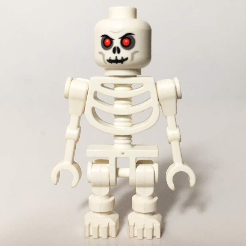 Lego Skeleton, Red Eyes