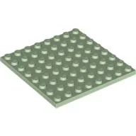 Plate 8 x 8 / Light Green