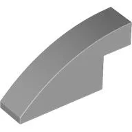 Brick Curved 1 x 4 x 1 2/3 No Studs / Light Bluish Gray