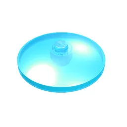 Dish 4 x 4 Inverted [Radar] / Trans-Light Blue