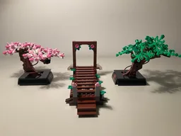 Bridge and trees