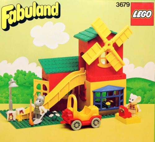 Lego Mill with Shop
