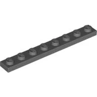 Plate 1 x 8 / Dark Bluish Gray