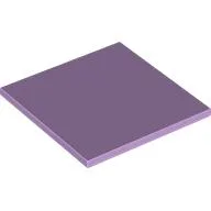 Tile 6 x 6 with Bottom Tubes / Lavender