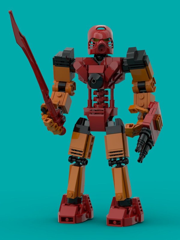 Lego UCS System Based Bionicle Toa Mata Tahu