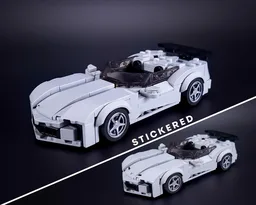 Corvette Stingray convertible - Sideswipe
