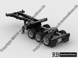 Lead Chassis Trailer for 42078 Mack Anthem