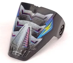 Large Figure Visor / Limb Cover, Armour with Spark Print