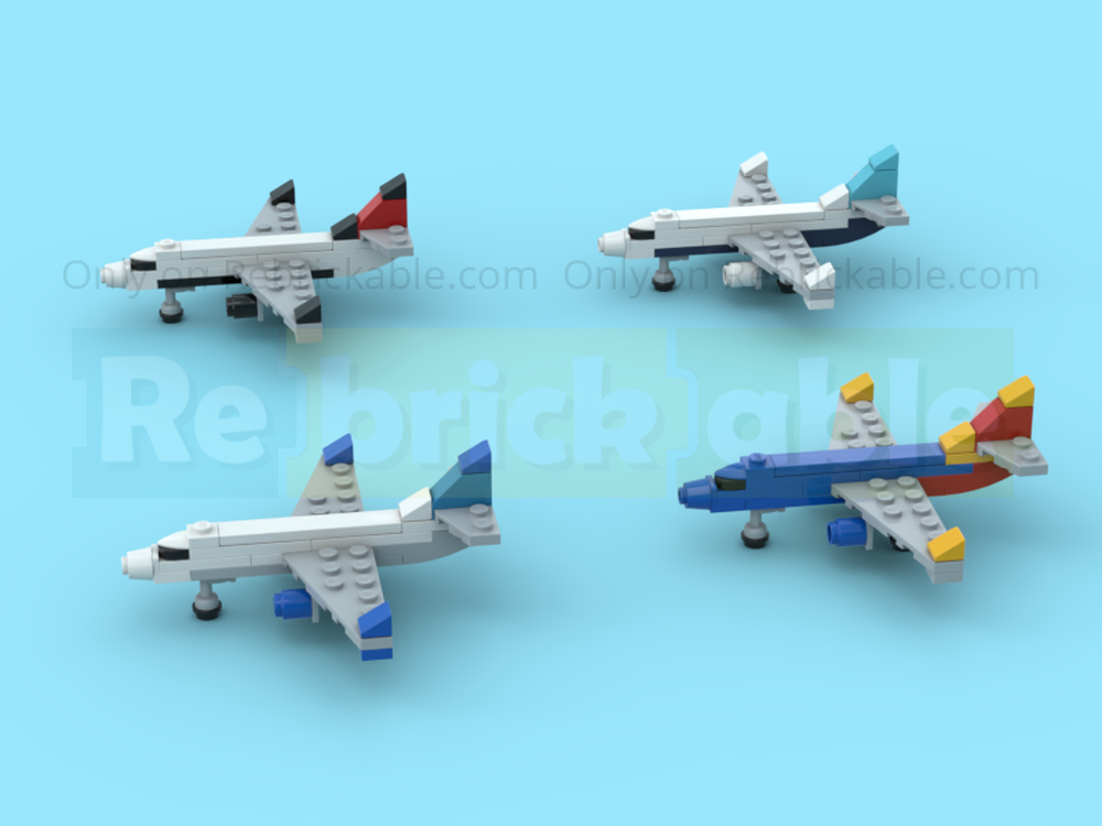 Lego Boeing 737 MAX 8 Bundle (1:400)