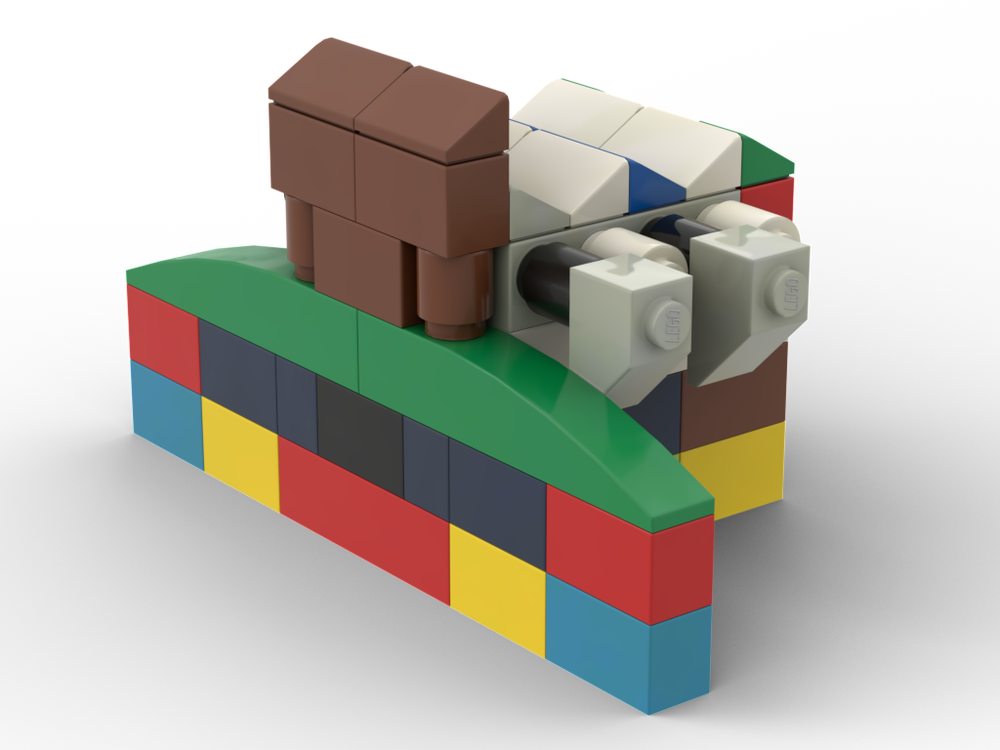 Lego Little steamboat - alternate of 10693