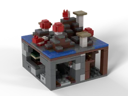 Micro Minecraft: Mushroom Island & Stronghold