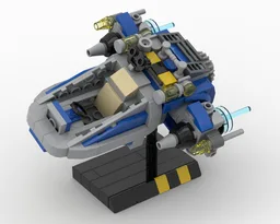 Tiny Spaceship + Stand
