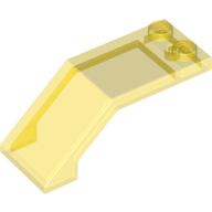 Lego Windscreen 5 x 2 x 1 2/3 / Trans-Yellow