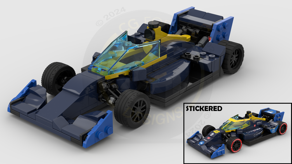 Lego Indycar 2021 CGR Johnson Circuit Spec