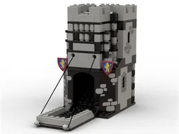 Castle-style Dice Tower