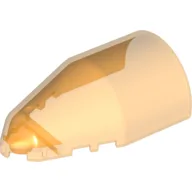 Windscreen 7 x 4 x 2 Round / Trans-Orange