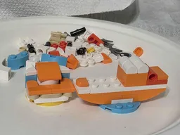 30714 - Cargo Ship with Dock