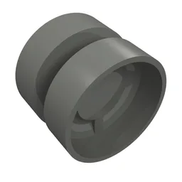 Wheel 18 x 14 with Tread Small Hub / Dark Bluish Gray