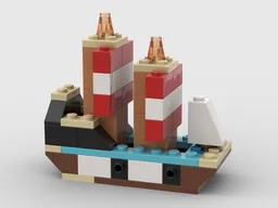 10698 - Pirate Ship
