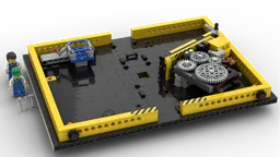 LEGO Pop up book Technic sytle