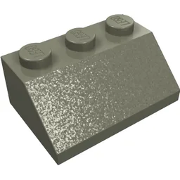 Brick Sloped 45° 2 x 3 / Dark Gray