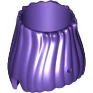 Hair Tall with Hollow Space and Pin Hole in Front / Dark Purple