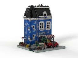 Modular blue shop