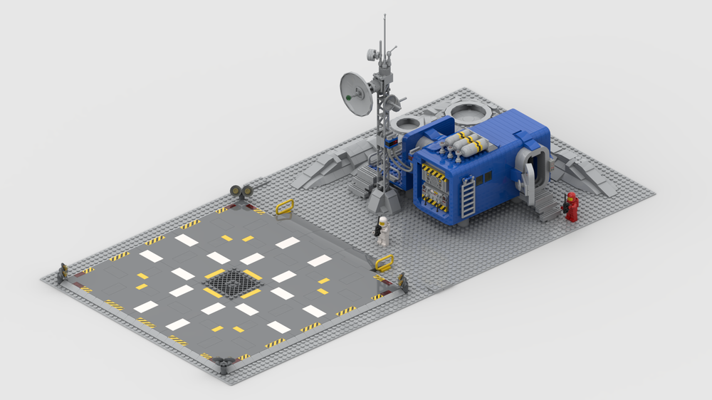 Lego Classic Space - Outpost for the new Galaxy Explorer