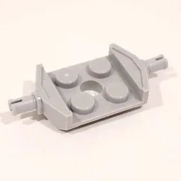 Plate Special 2 x 2 with Wheels Holder Wide [Reinforced Underside Type 2] / Light Bluish Gray