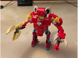Red Dragon Mech Suit 2