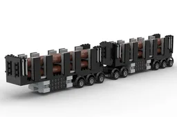 Logging trailer double