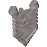 Shield Pentagonal / Flat Silver