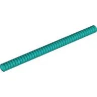 Hose, Ribbed 7mm D. 14L / 11.2cm / Dark Turquoise