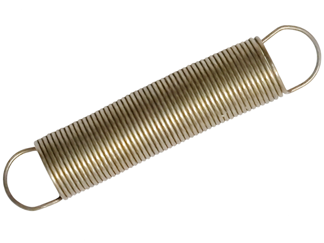 Lego Spring for Crane Bucket / Chrome Silver