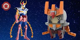 MOC - Saint Seiya, Phoenix Ikki, CdZ Cavalieri dello Zodiaco, Phoenix