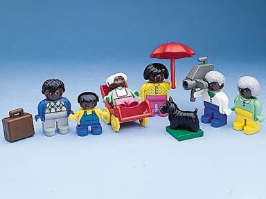 Lego African Family