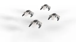 Nano size E-wing escort Starfighter