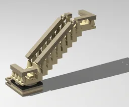 Modular Hogwarts moving staircase