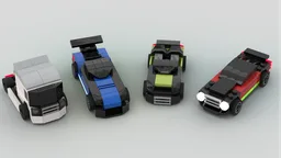 Car pack #4 (1:55 scale)