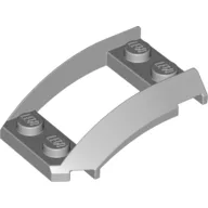 Wheel Arch, Curved Wedge 4 x 3 with 2 x 2 Opening and 4 Studs / Light Bluish Gray