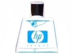 Lego Torso Racers Blue 'hp invent' Pattern (Sticker)