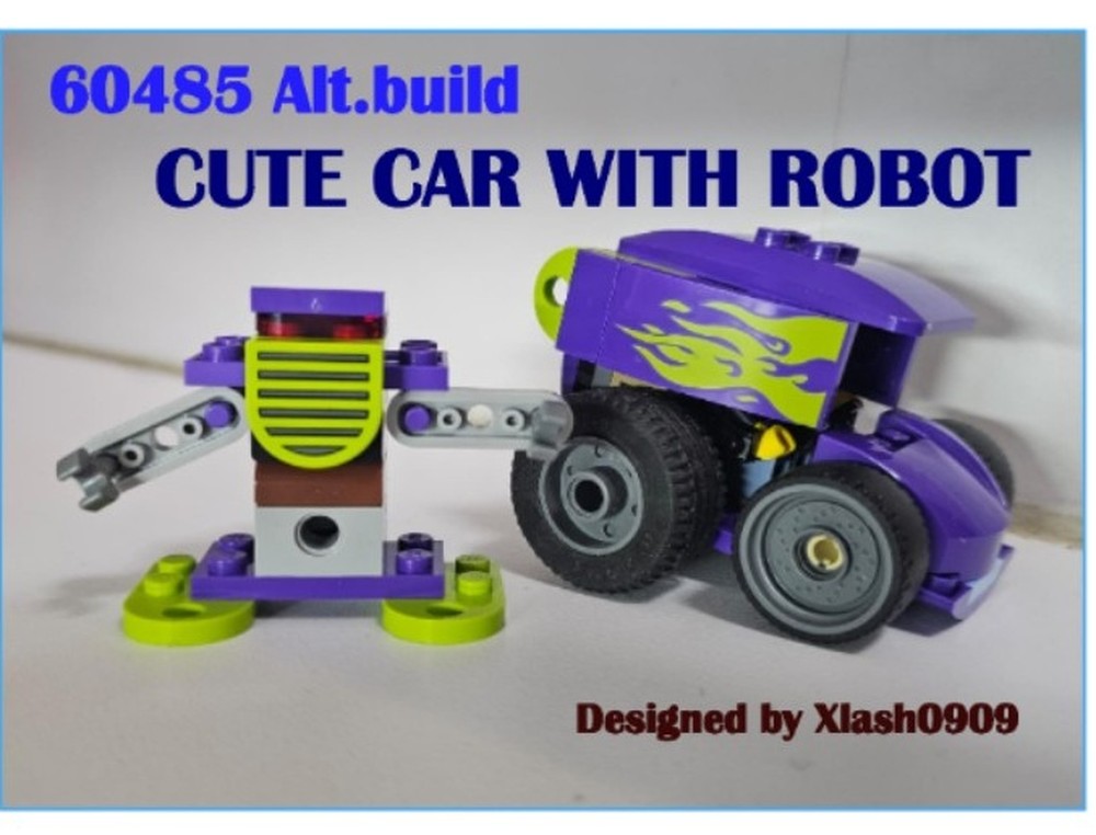Lego 60485 CUTE CAR WITH ROBOT