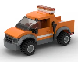 City Service Pickup Truck