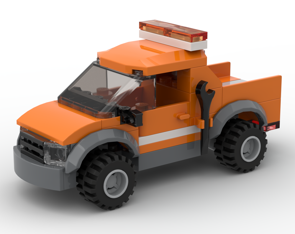 Lego City Service Pickup Truck