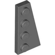 Wedge Plate 4 x 2 Right / Dark Bluish Gray