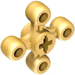 Technic Knob Wheel / Pearl Gold