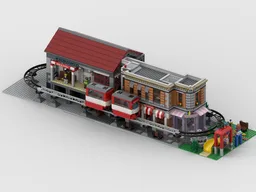 Brickpark Station and Tram